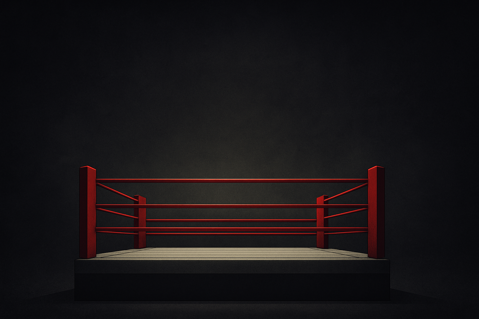 Boxing ring background